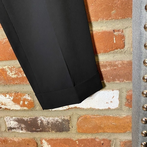 Weekend by Maxmara Black Sella Cropped Pants size 8 - Picture 5 of 10